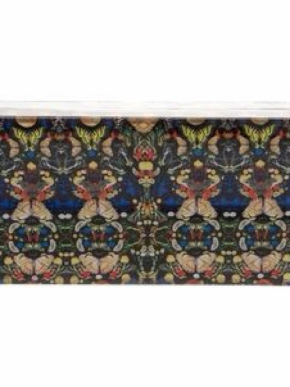Alice + Olivia Box Clutch Purse Perfect Condition